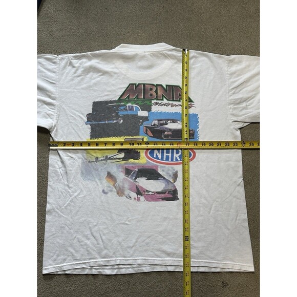 Vintage Y2K MBNA Motorsports NHRA Racing Tee - Picture 7 of 7